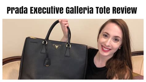 prada galleria extra large|Prada Executive Galleria Double Zip Review .